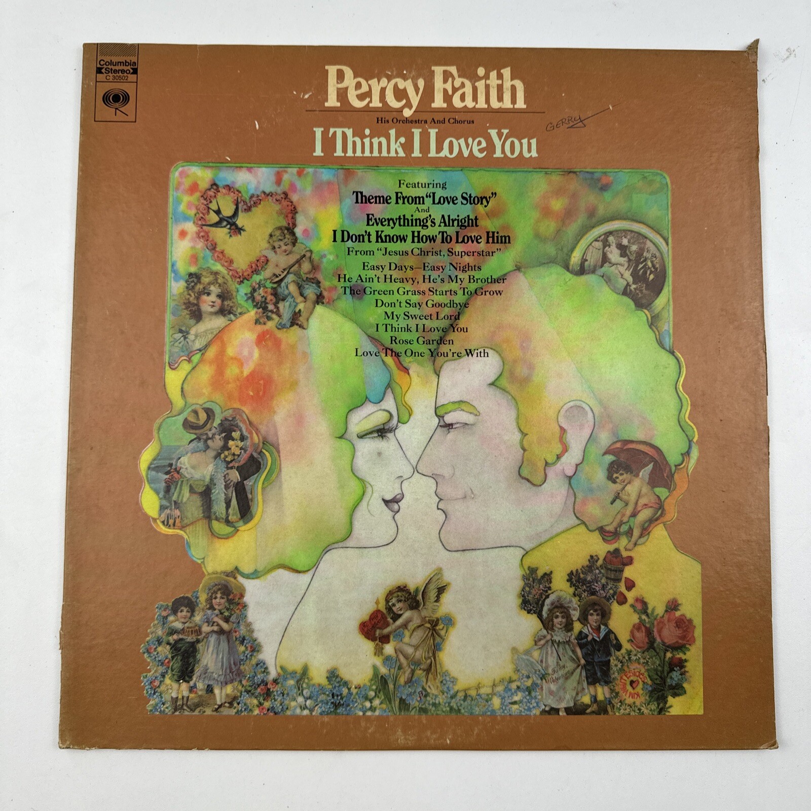 I Think I Love You by Percy Faith LP Vinyl Record Columbia C 30502