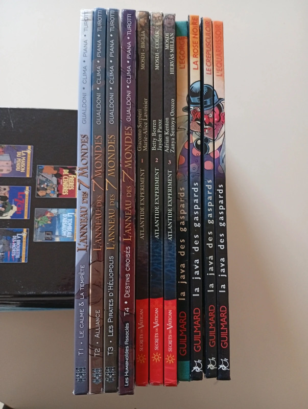 Lot de BD rares