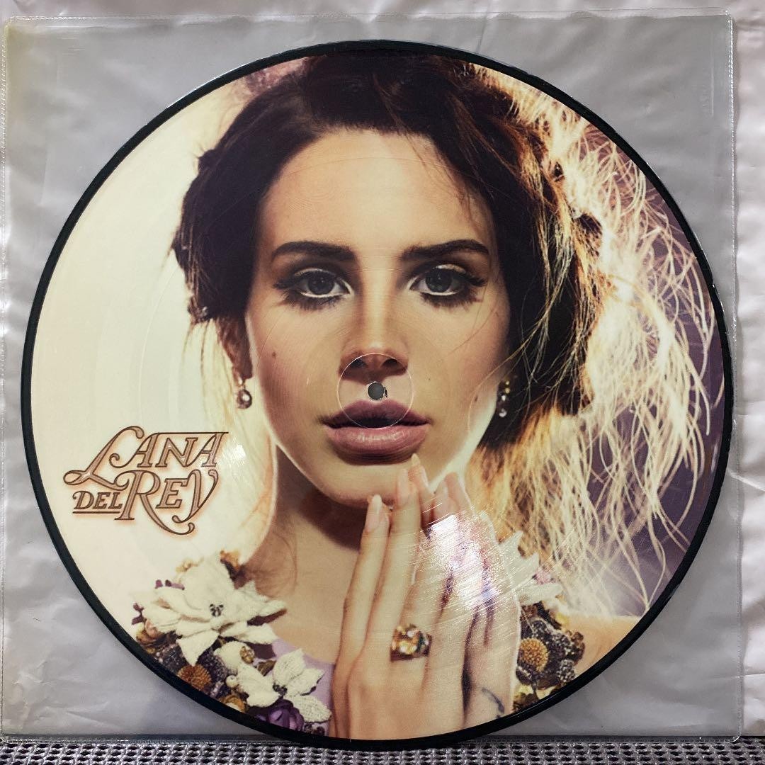Lana Del Rey Blue Velvet 12" Vinyl Record – Electronic/Indie Pop, Used, Plays W