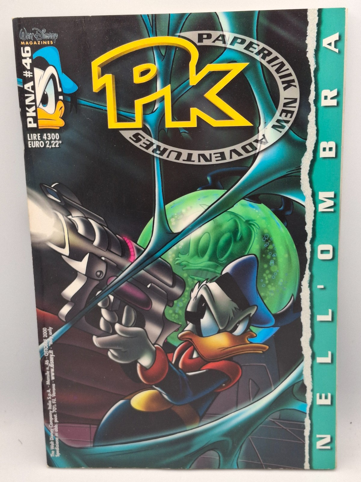 PKNA Paperinik New Adventures Numero 46 Disney Magazine Rivista Ottobre 2000
