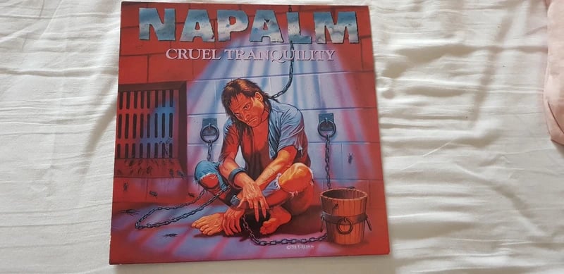 vinyle Napalm "cruel tranquillity" - thrash metal