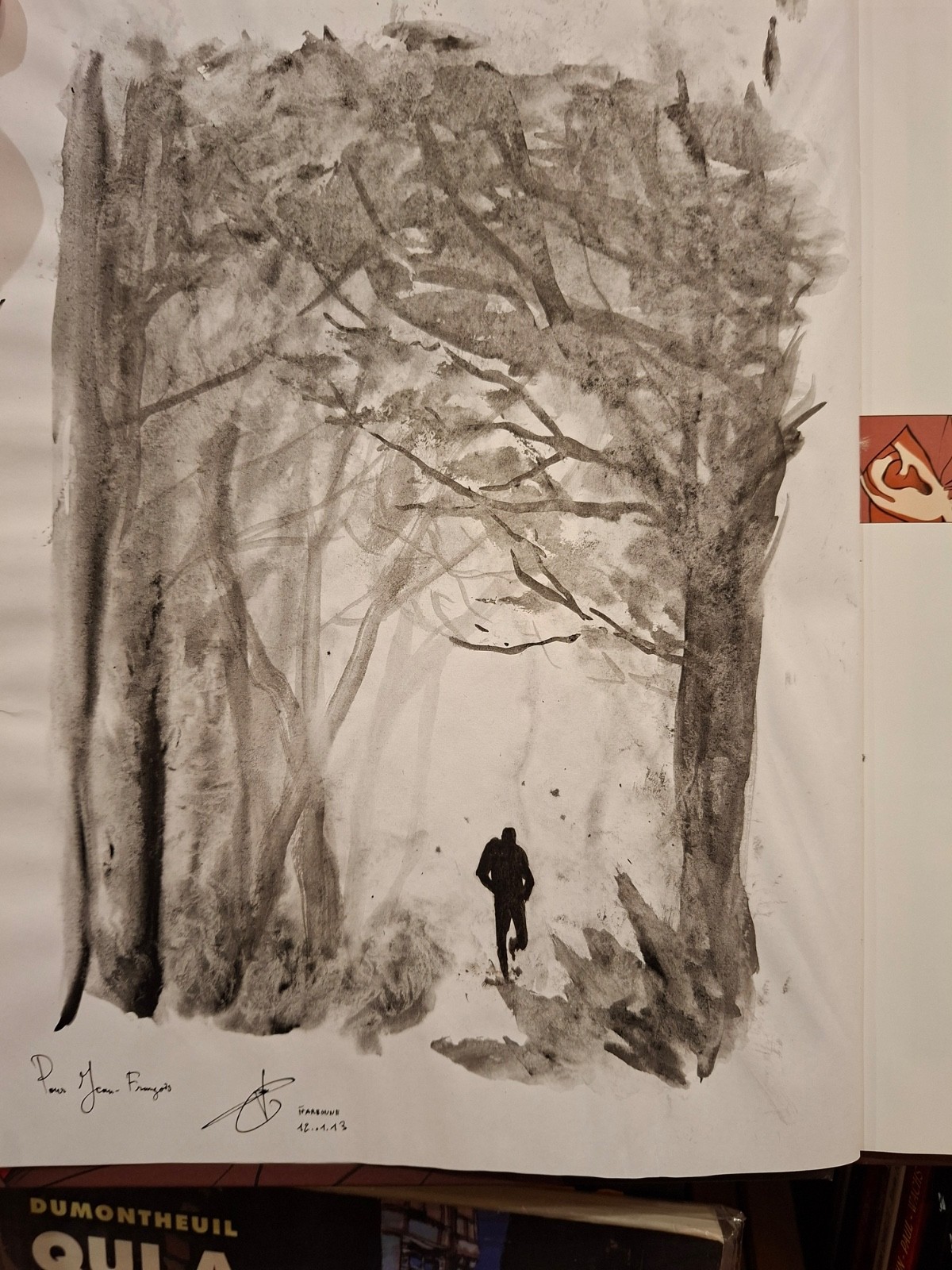 Metropolitan T.3 Cendres _ Bonneau _ Dargaud  1ère édition 2011 /Dédicacé