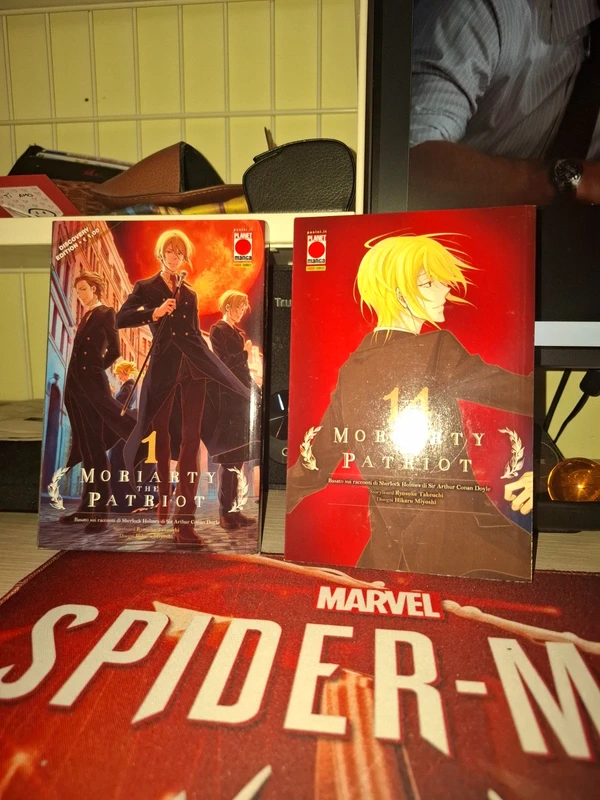 Lotto Moriarty the Patriot - Vol. 1 Discovery Edition + Vol. 14 Variant Edition - Planet Manga