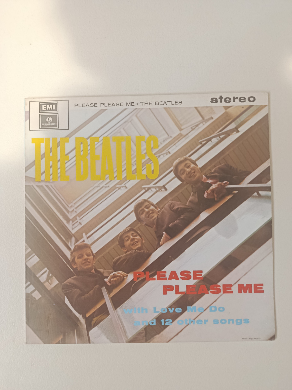1991 THE BEATLES Disco LP Vinile PLEASE PLEASE ME Versione ITALIA OTTIMO RARO