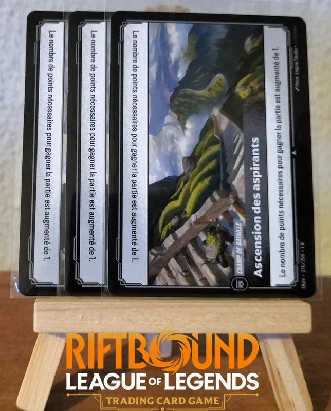 Ascension des Aspirants 276/298 - Commune - Lot de 3 - Riftbound League of Légende Origine fr