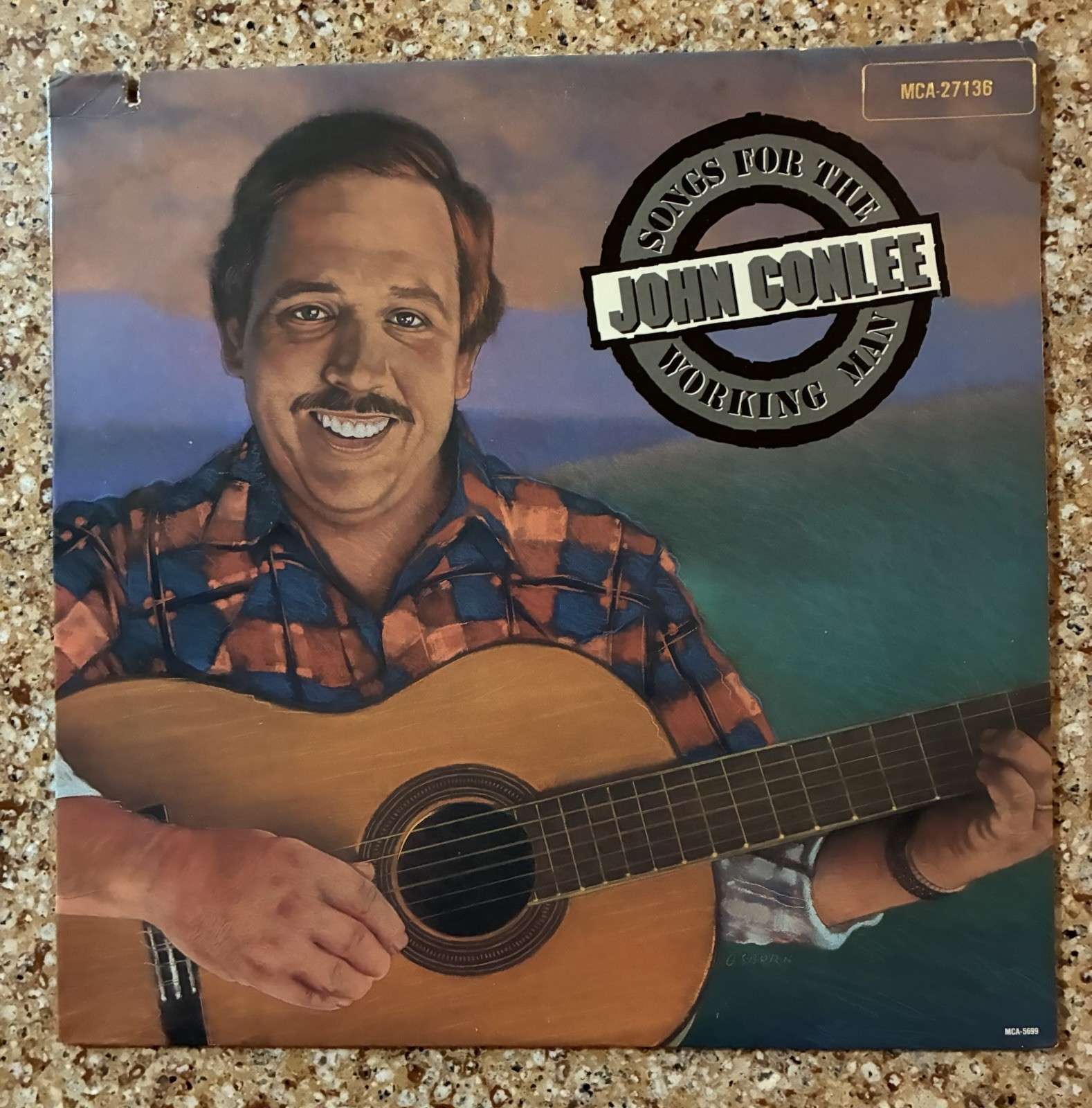 John Conlee Songs For The Working Man 1986 Vinyl LP MCA-27136 VG+/VG