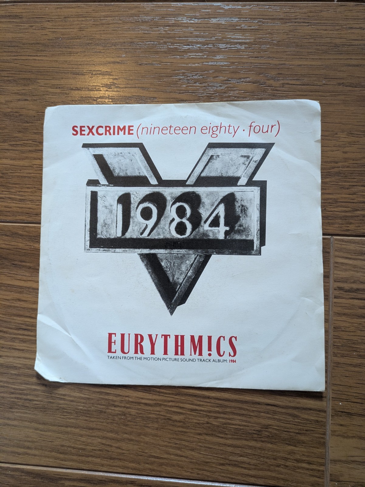 Eurythmics Sexcrime 7 Single VS728 Virgin 1984 UK Press + Sleeve VG