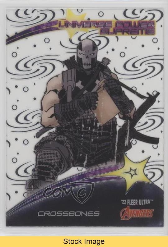 2022 Fleer Ultra Avengers Universe Power Supreme Crossbones #UPS-8 LEGGI 09q5