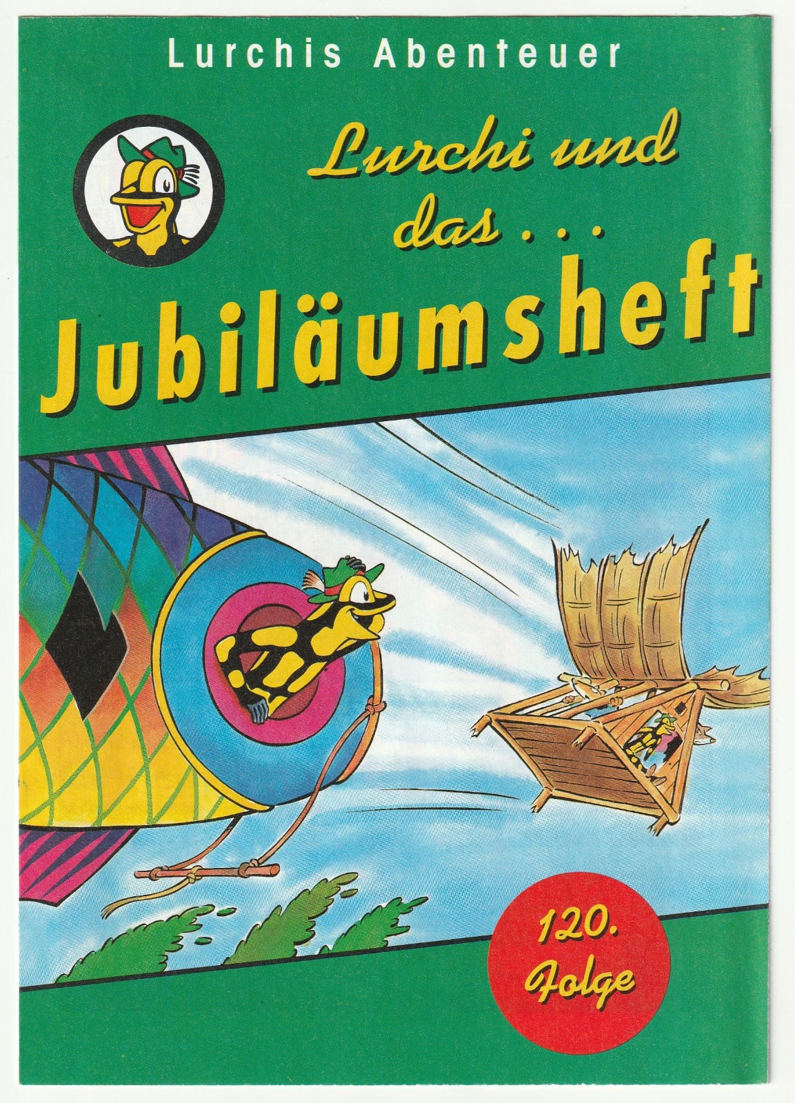 ✪ LAVVENTURA DI LURCHIS #120 Lurchi e il quaderno anniversario FUMETTO PUBBLICITARIO TOP Z1
