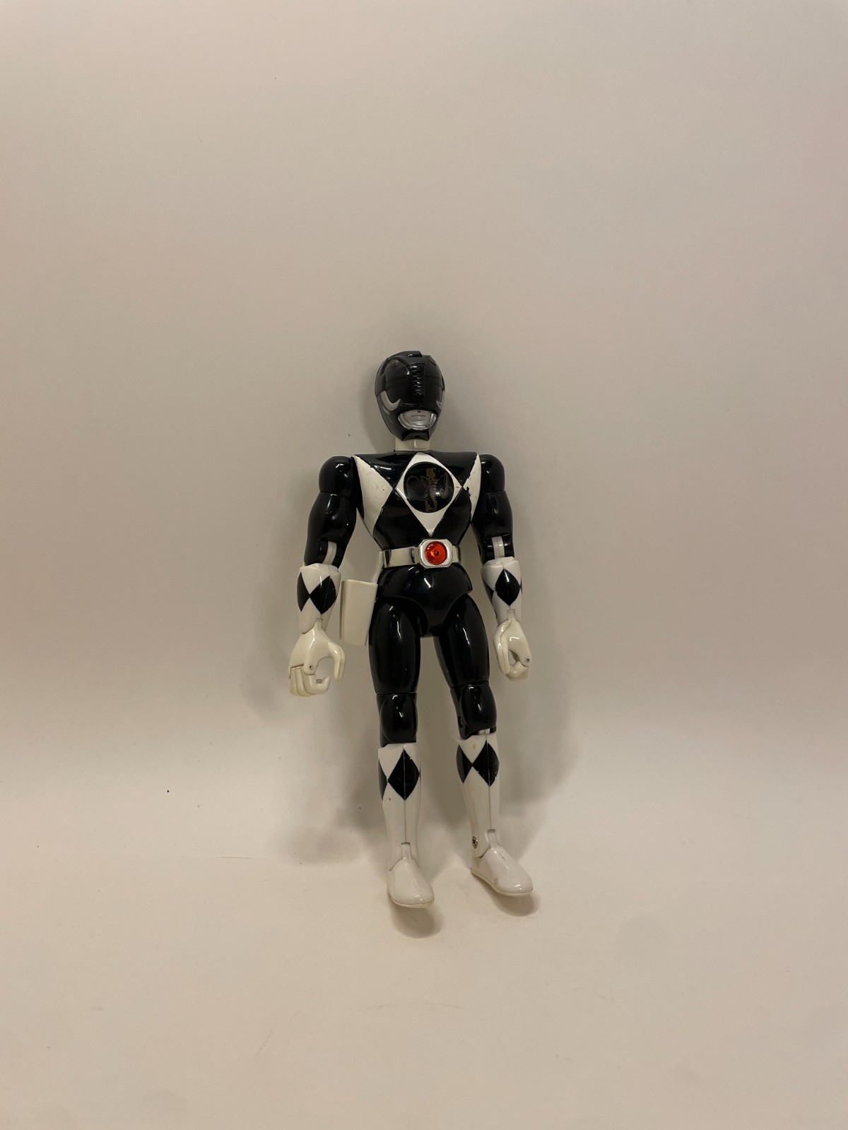 Bandai Mighty Morphin Power Rangers, Black Ranger 8" (Used)