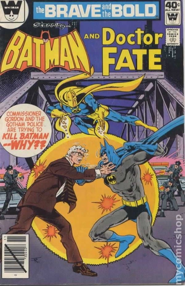 Brave and the Bold Whitman #156 VG+ 4.5 1979 immagine stock basso grado