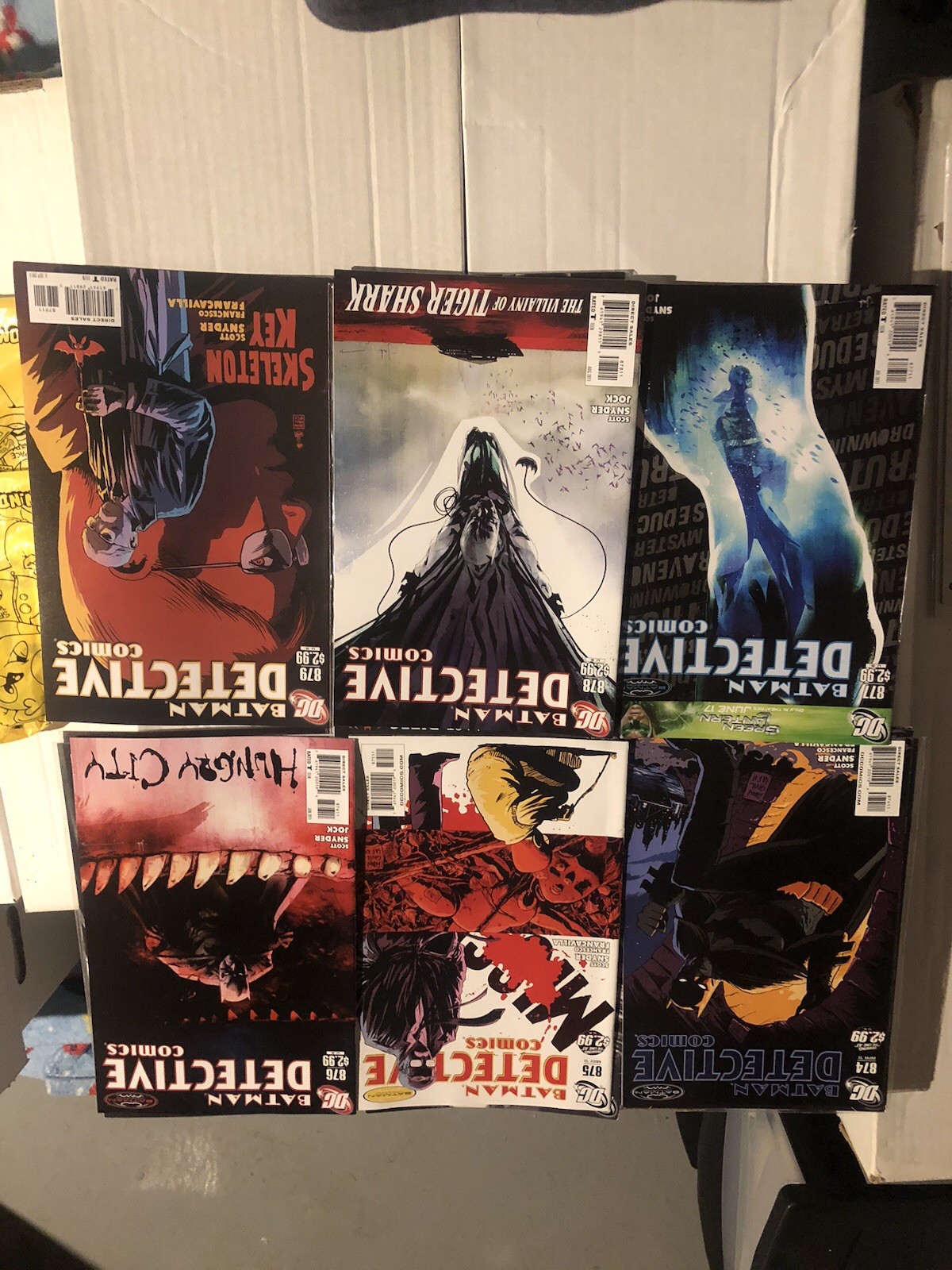 Batman Detective Comics 874-879 Lot Of Six Comics 