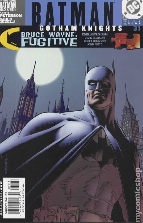 Batman Gotham Knights #31 VF/NM 9.0 2002 Immagine Stock