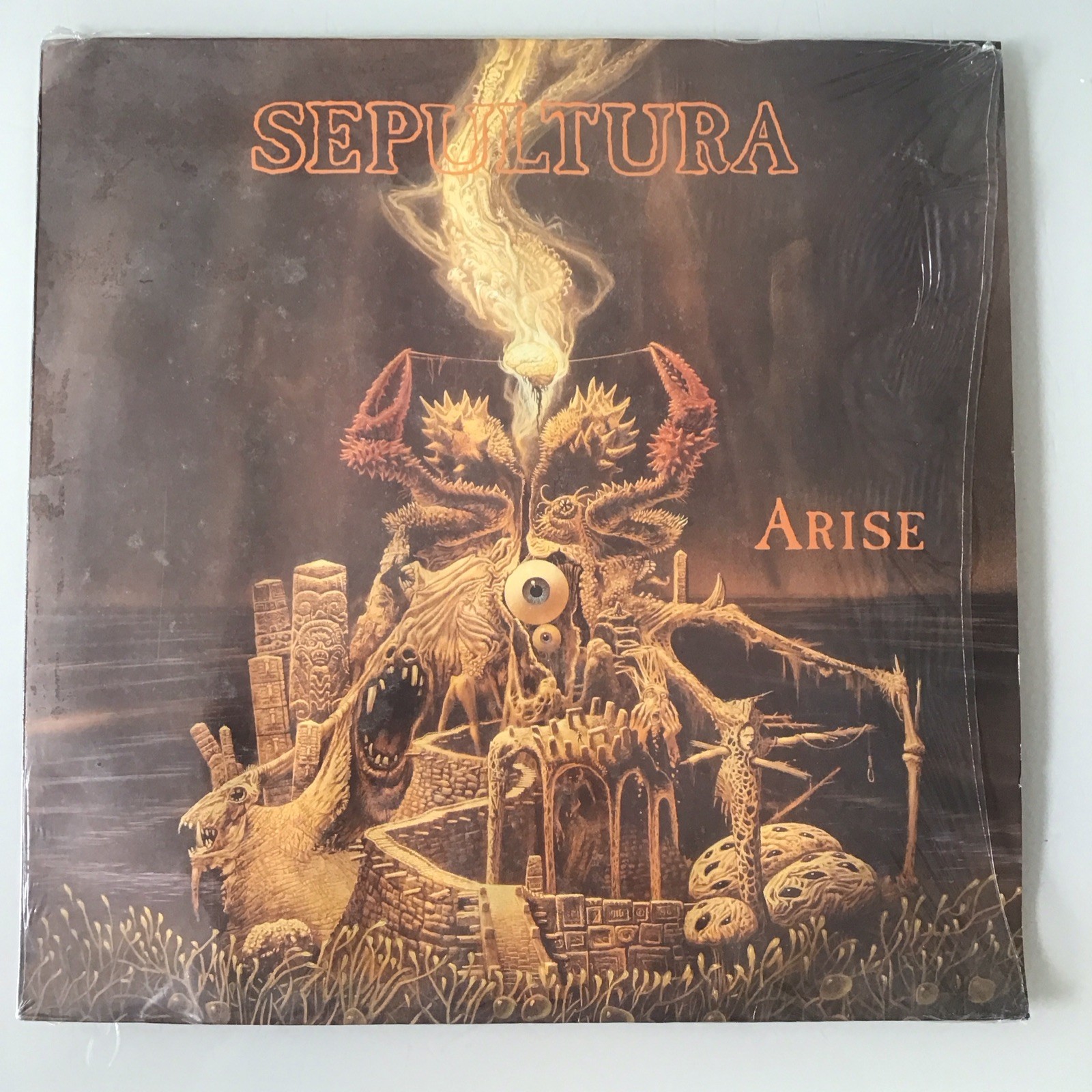 Sepultura Arise Vinyl LP Roadracer Records RO 9328-1 1991 Vinyl Exc Read Desc