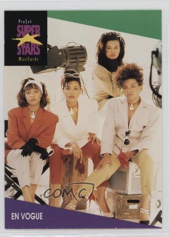1991-92 Pro Set Super Stars MusiCards En Vogue #117 1b9b