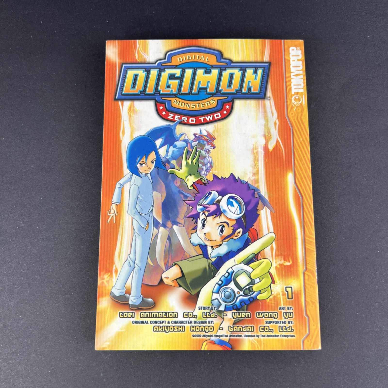 Digimon Digital Monsters Zero Two Vol 1 manga inglese graphic novel libro
