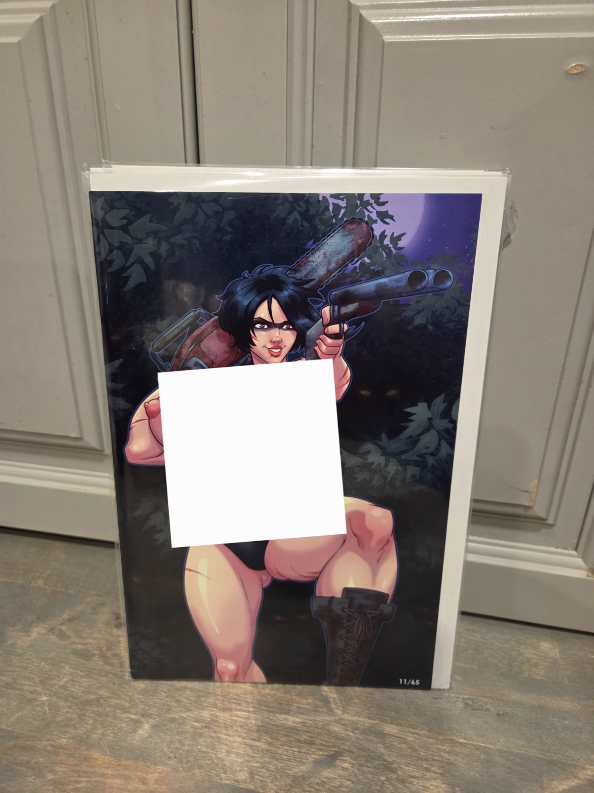 Valkyrie Saviors Kickstarter Topless Variant Cover