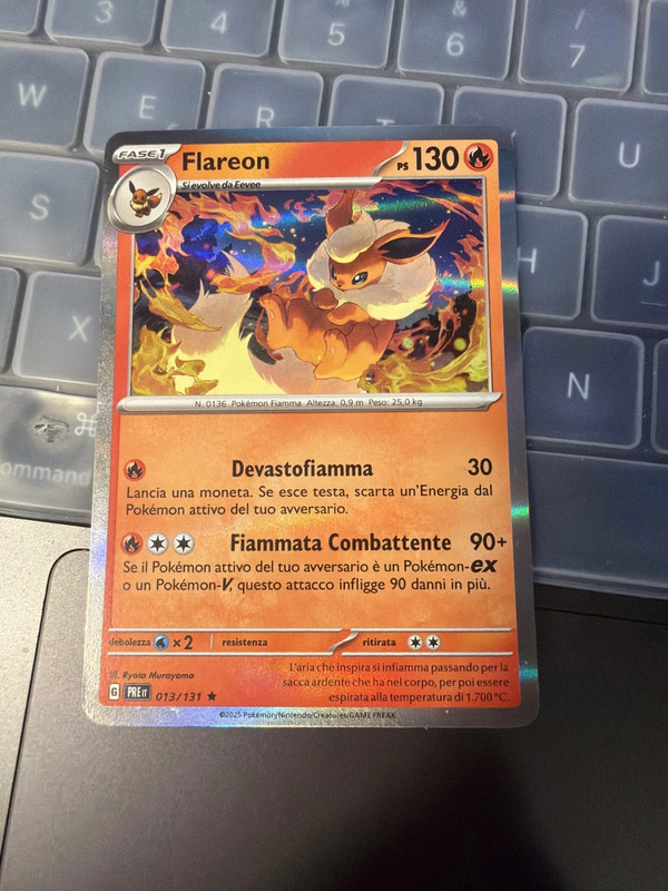 pokemon carta da gioco italiana evo prism condizioni