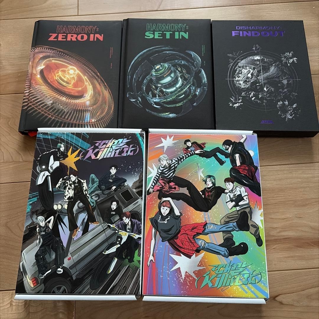 P1HARMONY ZERO IN & SET IN & FIND OUT Japan CD