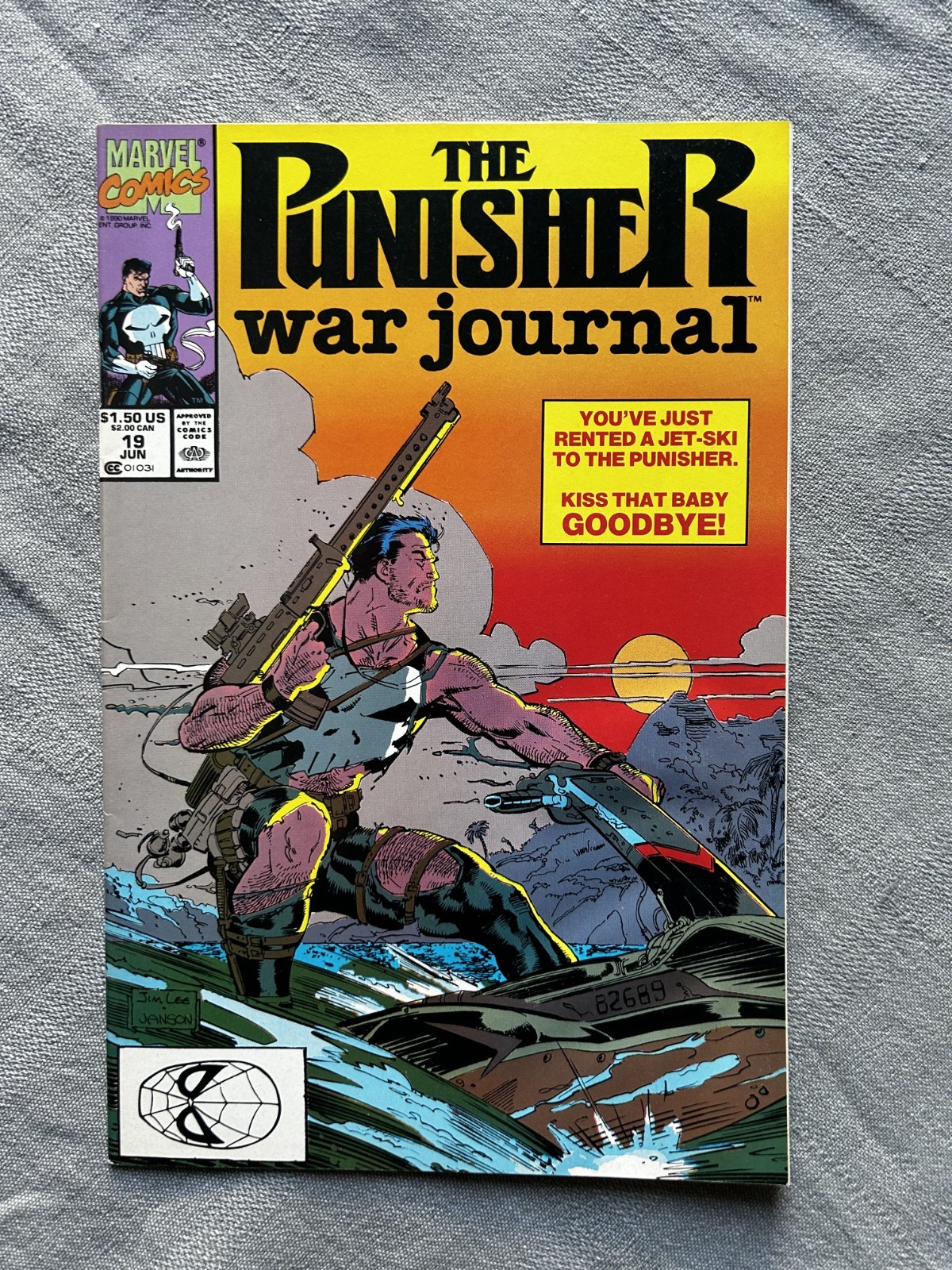 PUNISHER : WAR JOURNAL VOLUME 1 N°19 VO EN TRÈS BON ÉTAT / VERY GOOD