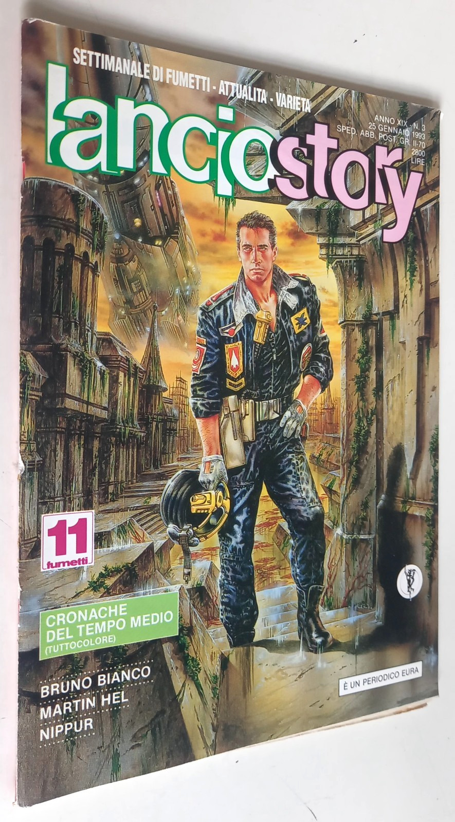 LANCIOSTORY N. 3 -25/1/1993 -inserto Savarese/film Zombi 2000-Van Damme - Eura