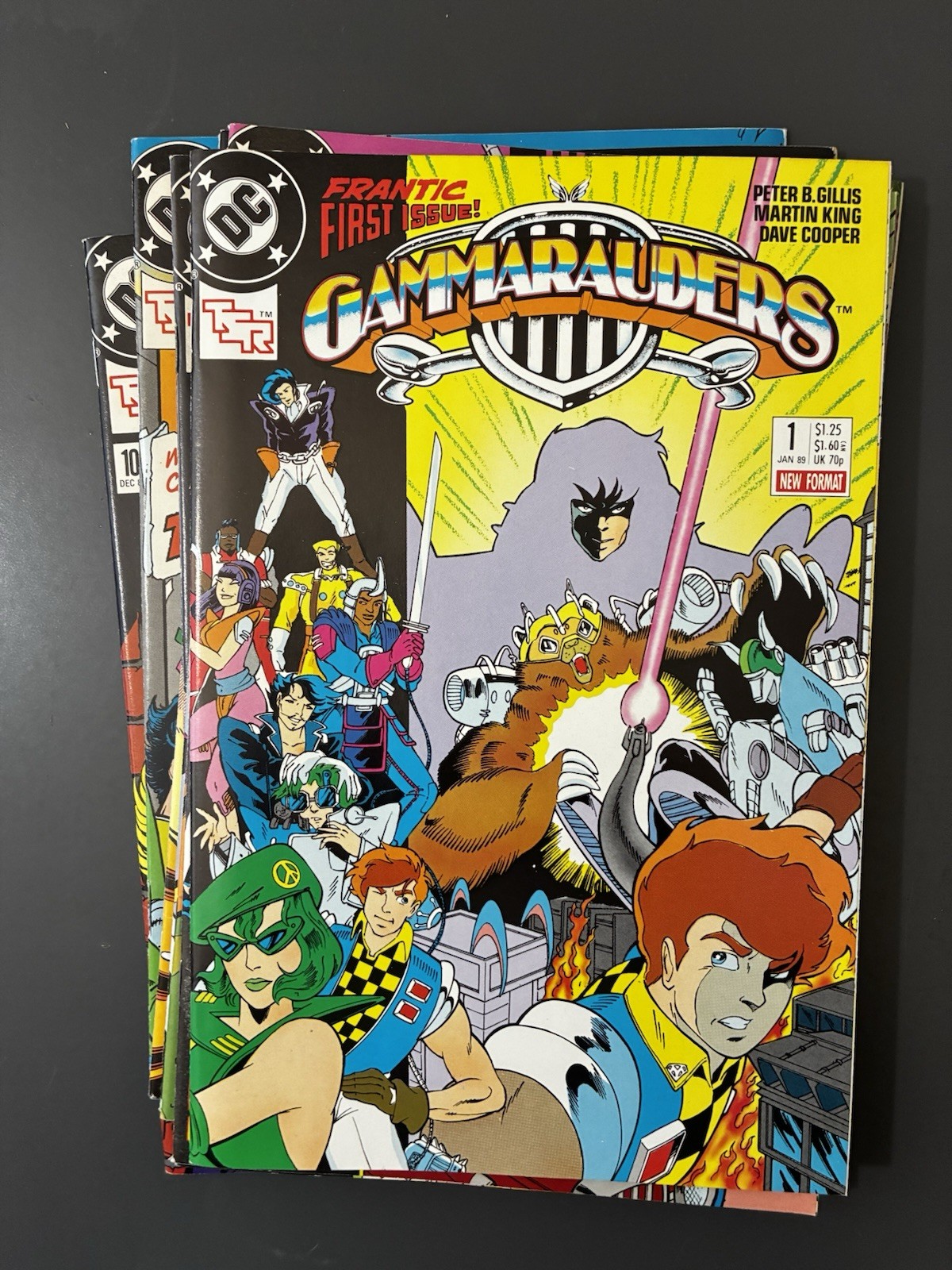 ⚡️ Gammarauders #1-10 DC Comics 1989 (mancano 5) Vf/nm