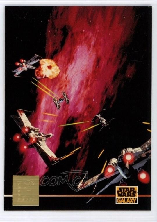 1995 Topps Star Wars Galaxy Series 3 LucasArts Foil LucasArts #L8 1vt6