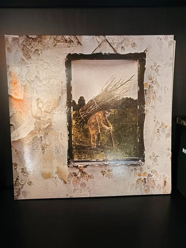 Led Zeppelin – Untitled (Led Zeppelin IV) | LP Vinyl | NM | Hoes VG+ | Duitse Persing