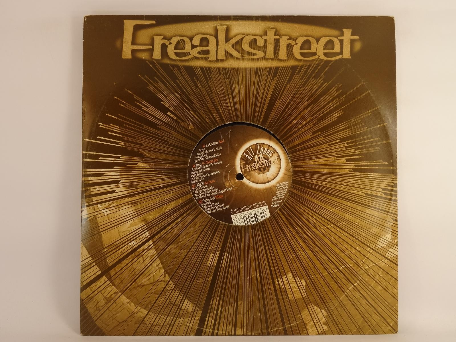 FREAKSTREET IT'S YOUR MOVE (137) 4 Track 12" Single plus Picture Sleeve WARNER