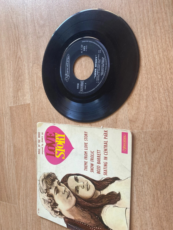 Vinyle love story