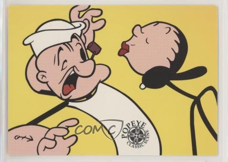 1994 Popeye Olive Oyl Fleischer Studios: Cartoons Ain't Human (1943) #60 0b5