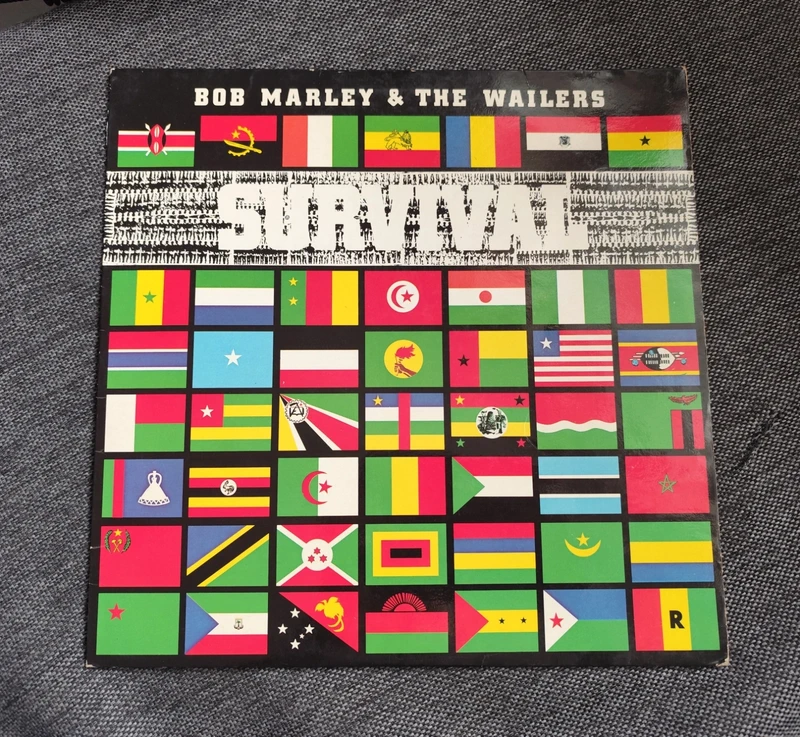 Bob Marley & The Wailers Survival disque vinyle 33 tours LP reggae