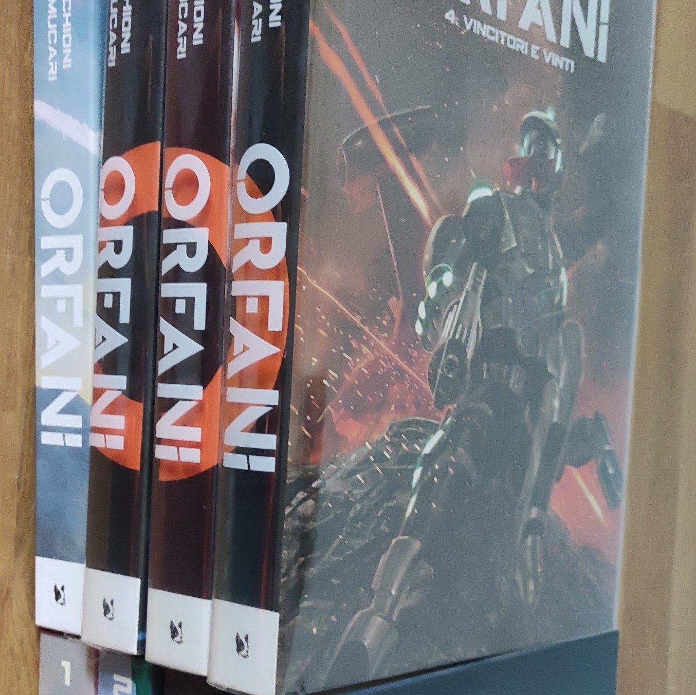 Orfani Serie 1,2,3 (fumetto/graphic novel) - Bao Publishing Recchioni/Mammucari