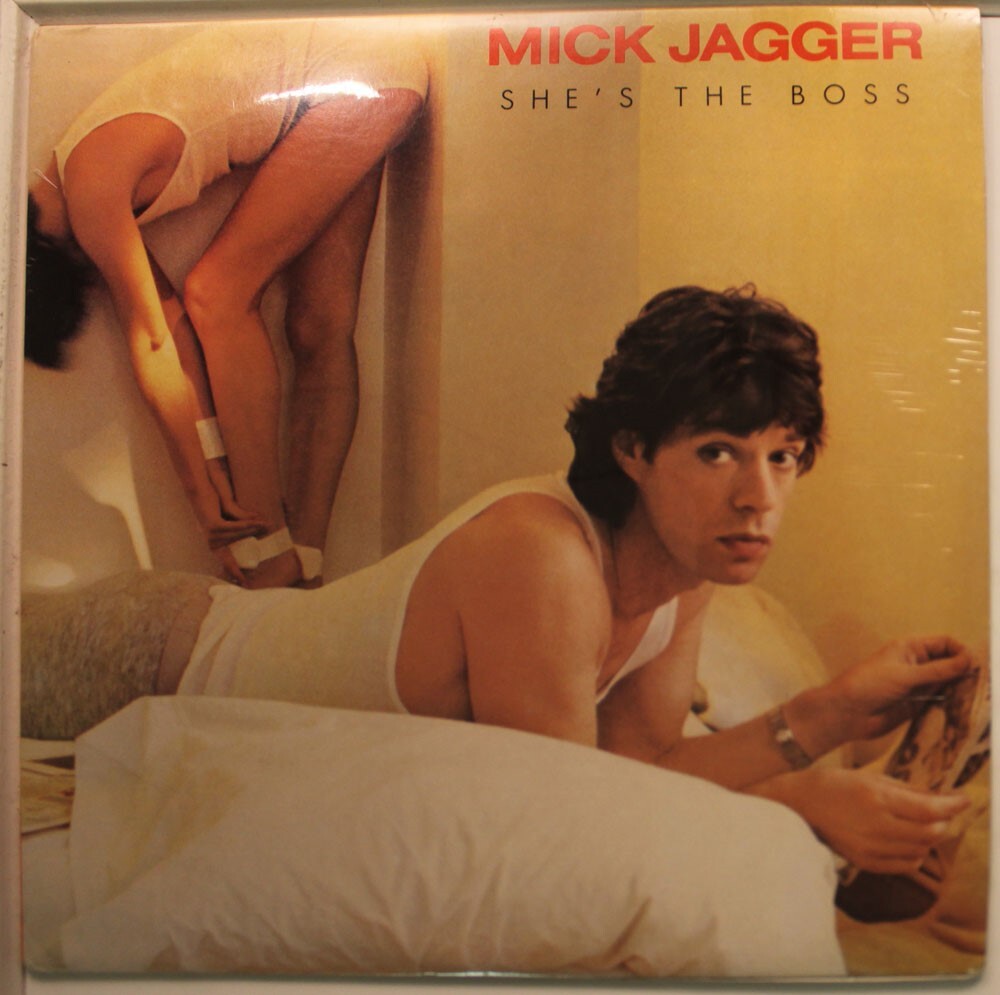 Mick Jagger LP SHE'S THE BOSS On Columbia - Sigillato/Sigillato Orig 80s