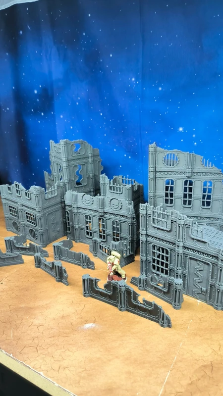 décors pliants style industriel monde forge warhammer 40K wargames