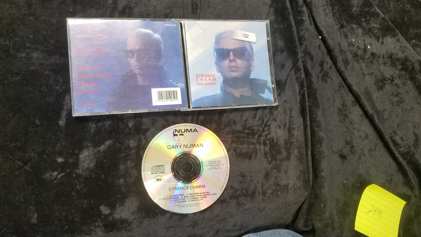 1986 Strange Charm by GARY NUMAN CD Numa Records