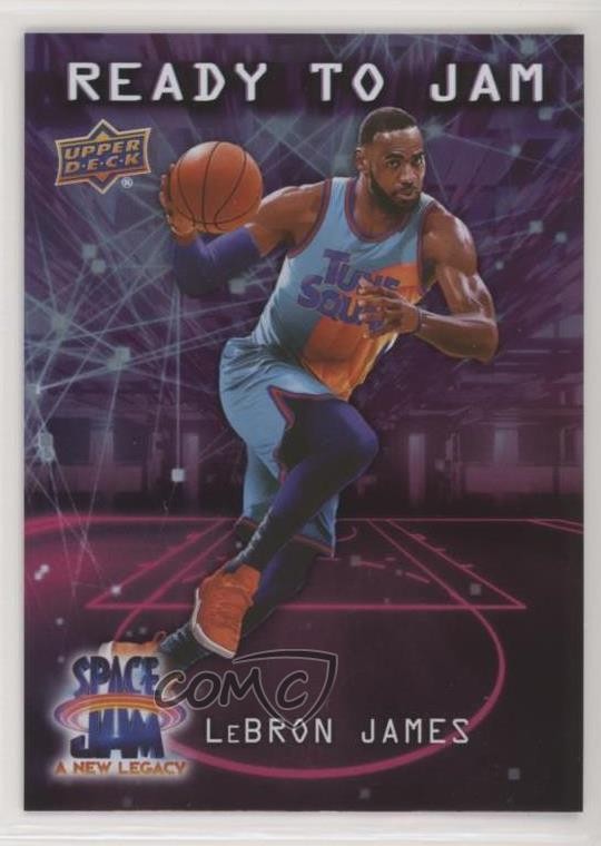 2021 Upper Deck Space Jam Una Nuova Legacy Ready to Jam LeBron James #RJ-1 hn8