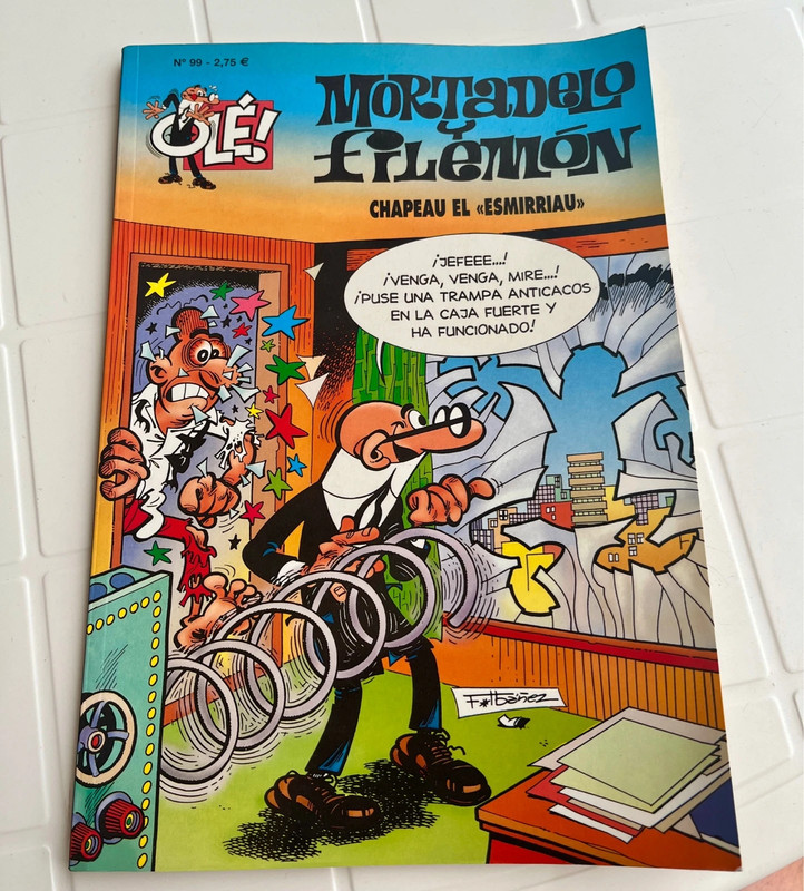 Cómic. Mortadelo y Filemón.Chapeau el Esmirriau.Número 99.