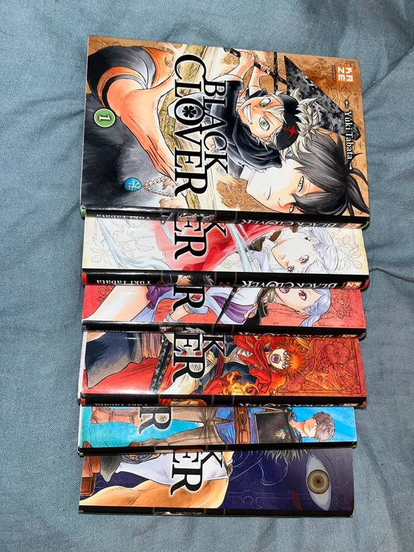 Manga Black Clover | tome 1 à 6