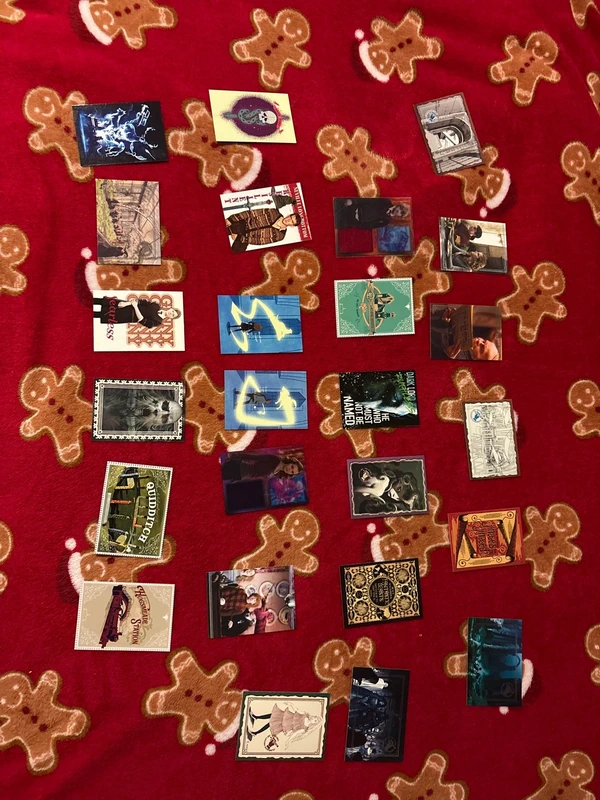 Lotto 25 carte panini harry potter