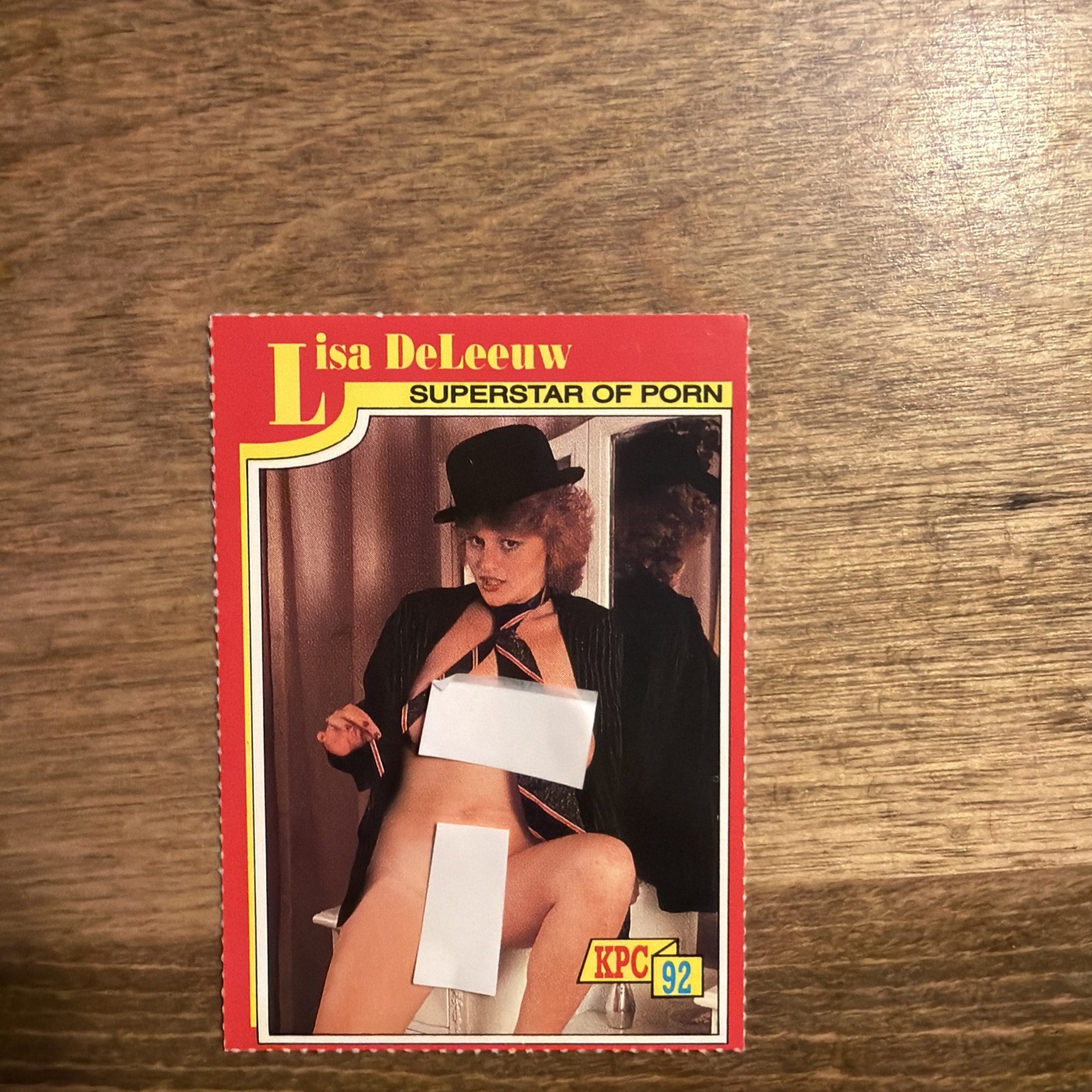 Lisa DeLeeuw KPC Magazine 1992 1993 Superstars Of Porn Adult Card Knight 011