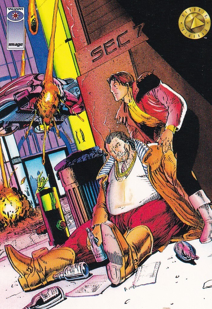 Upper Deck Deathmate #52 Rapporti Ninjak 1993