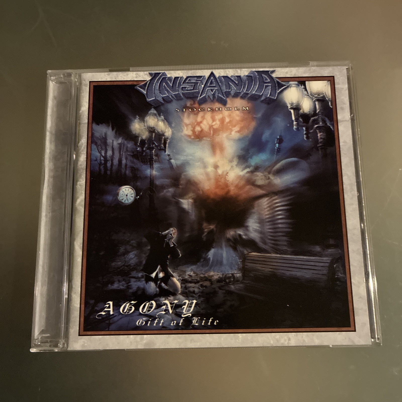 Insania Stockholm - Agony Gift Of Life - CD Near Mint Metal