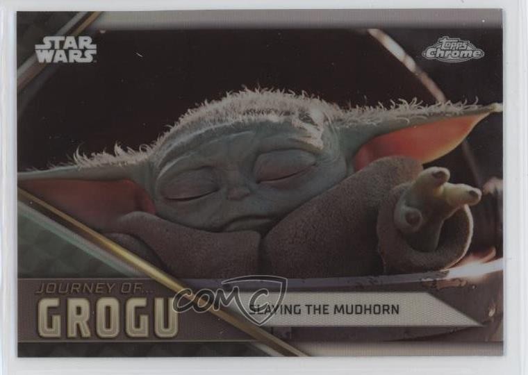 2023 Topps Chrome Star Wars Journey of Grogu Slaying the Mudhorn #JG-3 16n7