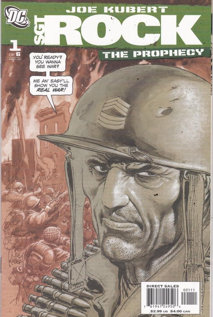 Sgt. Rock: La Profezia #1.  DC Comics 2006 ottime condizioni (9.0)
