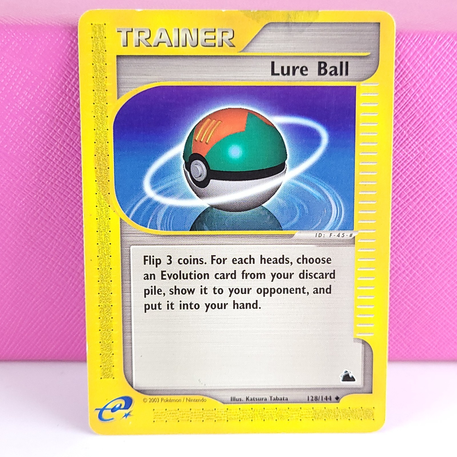Lure Ball Skyridge Uncommon 128/144 E Reader Pokemon Card HP