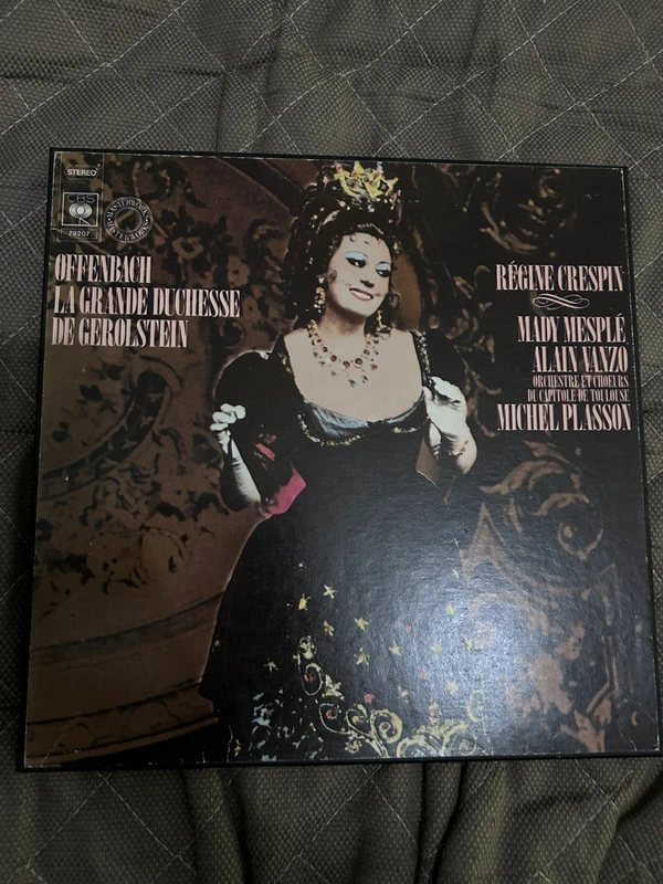 Coffret 2 Vinyles LP – Jacques Offenbach : La Grande-Duchesse de Gérolstein (CBS Masterworks)