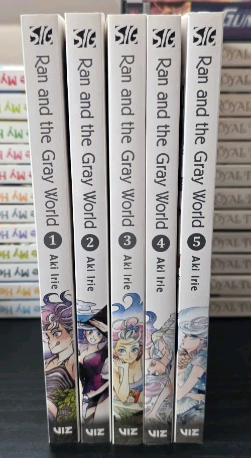 Manga Ran and The Gray World Vol 1-5 English Volumes Softcover 