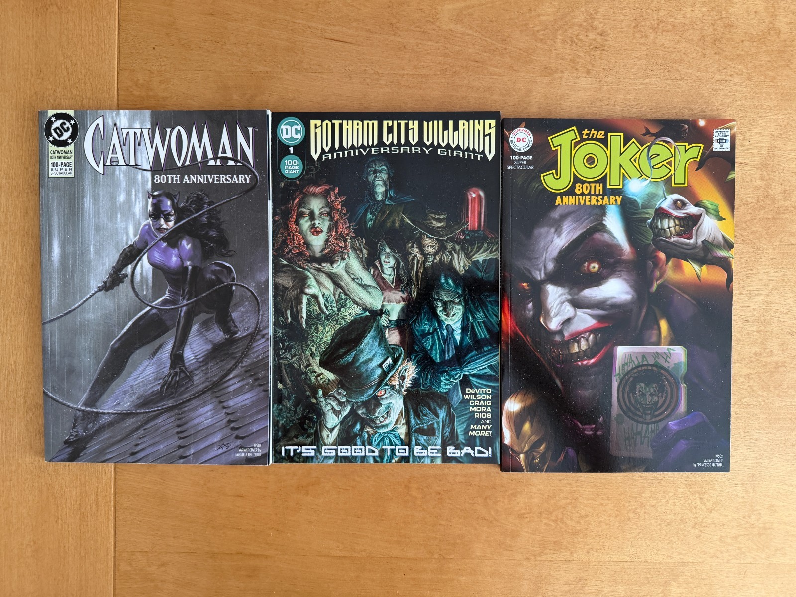 Catwoman / Joker / Gotham City Villains Anniversary Giant set DC Comics (2020)