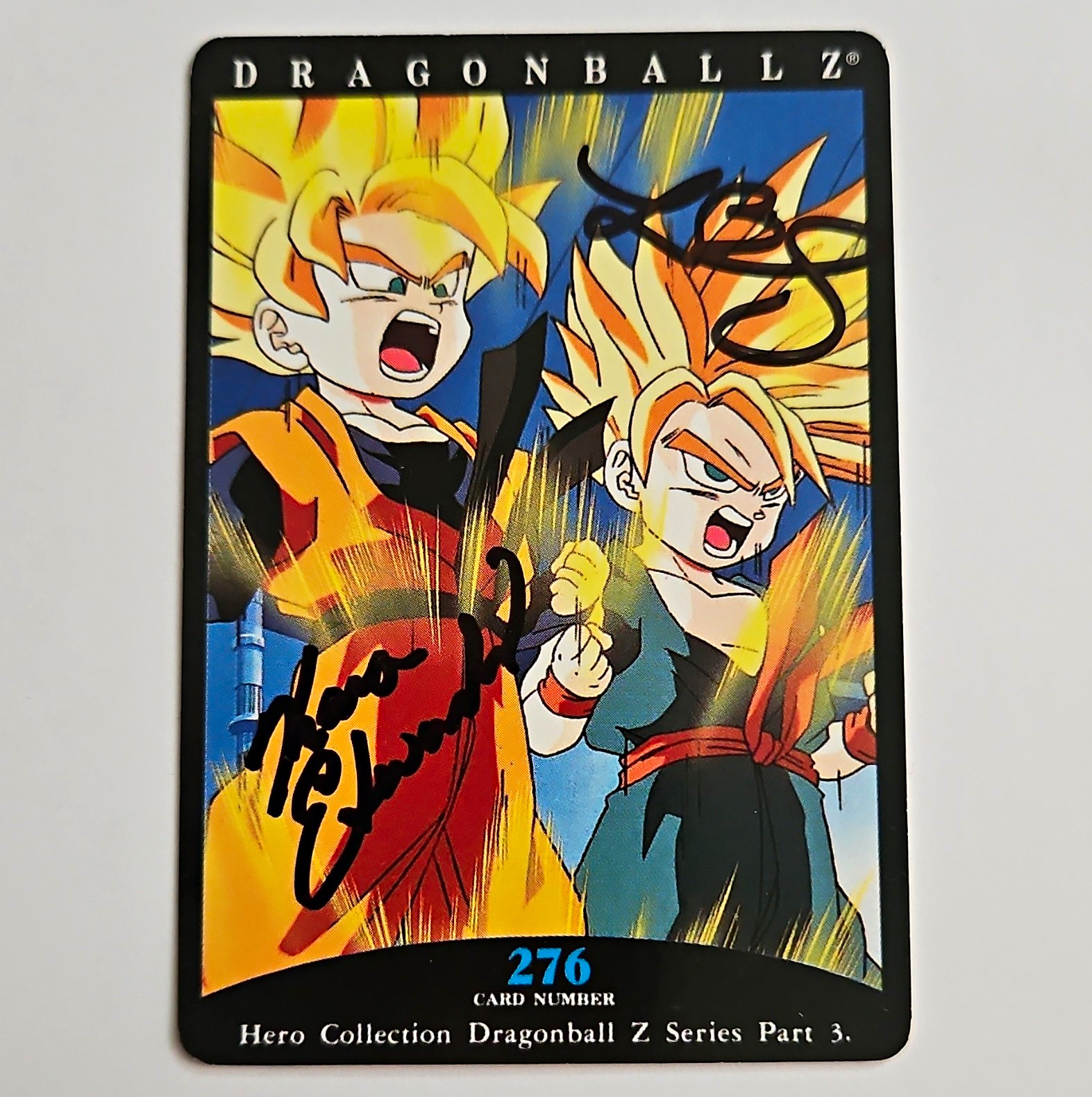 Dragon Ball Z Hero Collection Parte 3 Dati Speciali #276 PPD 1995 PSA Auto